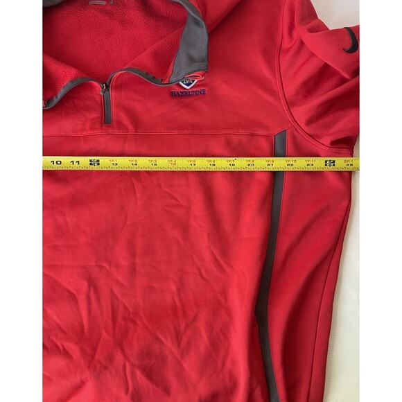 Nike Ryder Cup 2016 Hazeltine Therma Tour Performance 1/4 Zip Red Women's XL - Picture 10 of 10